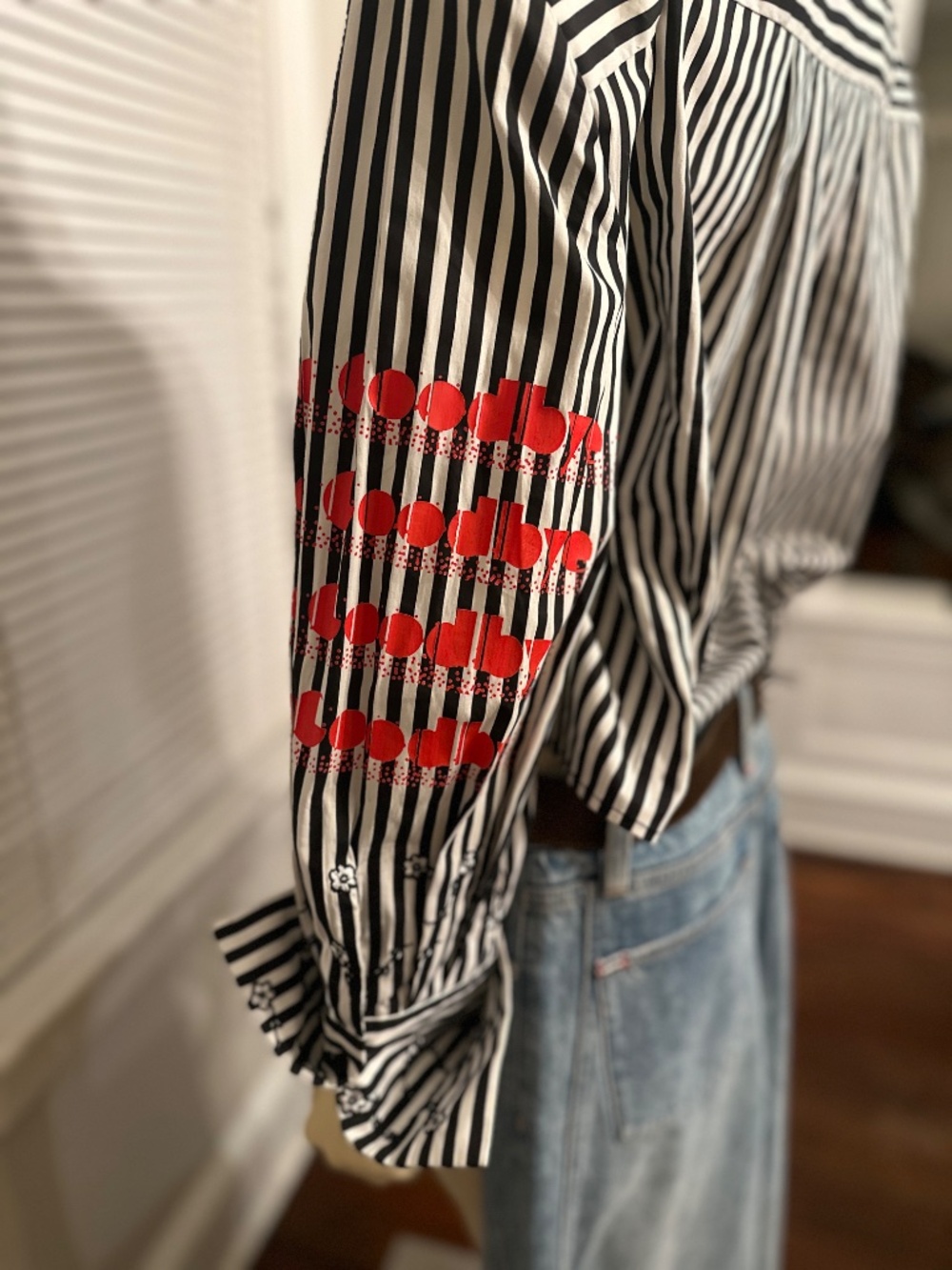 Pam Embroidered Oversize Shir - Picture 6 of 8